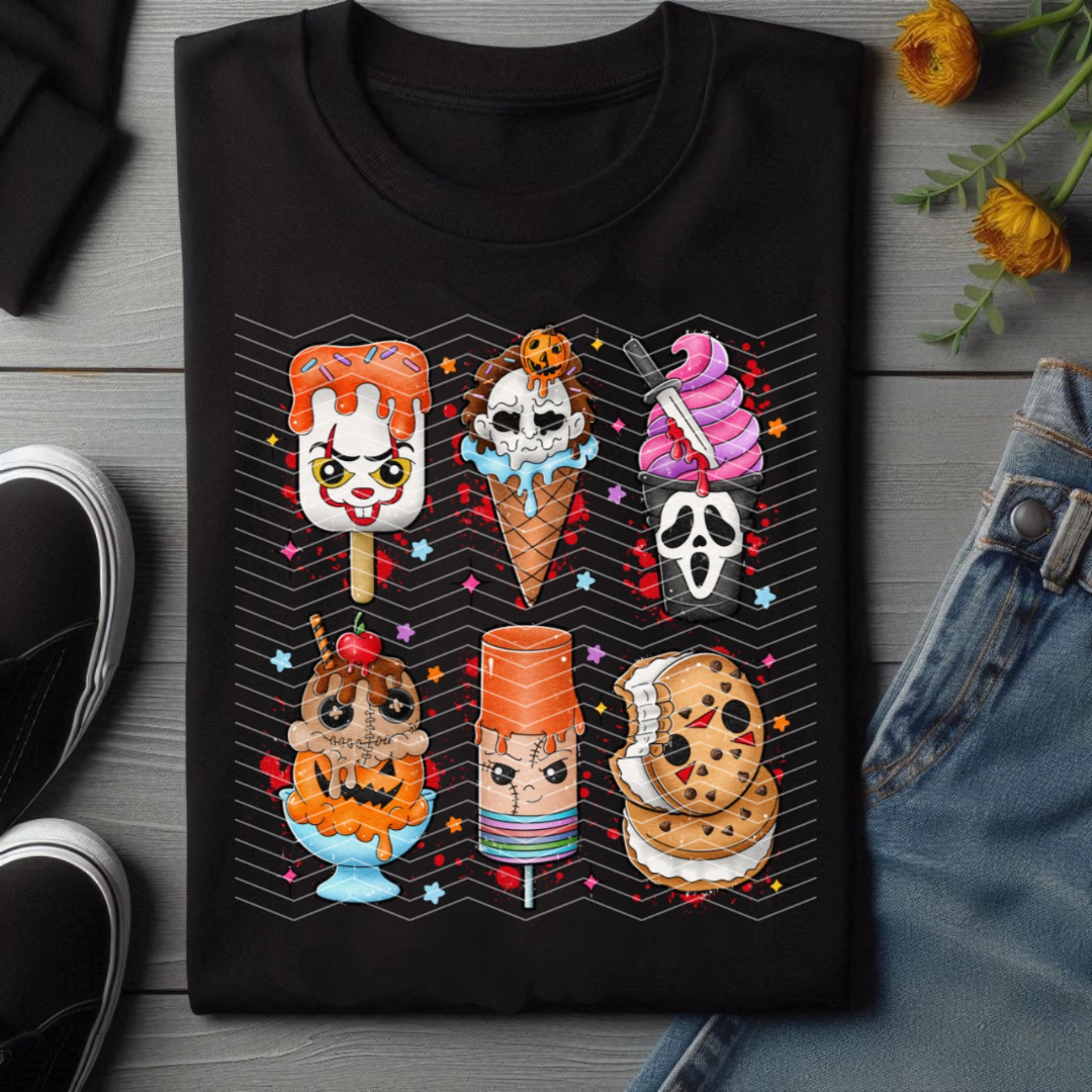 Horror Ice Scream Shirt