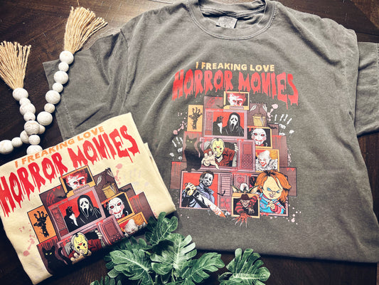 I Love Horror Movies Shirt