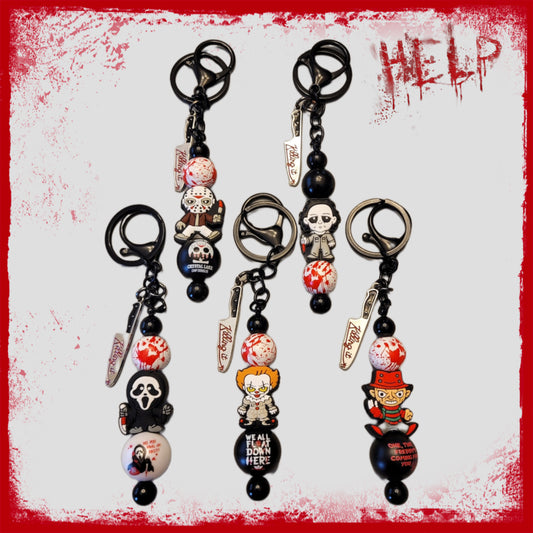 Scary Killers Keychains